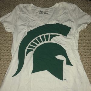 V-Neck MSU Spartan T-Shirt